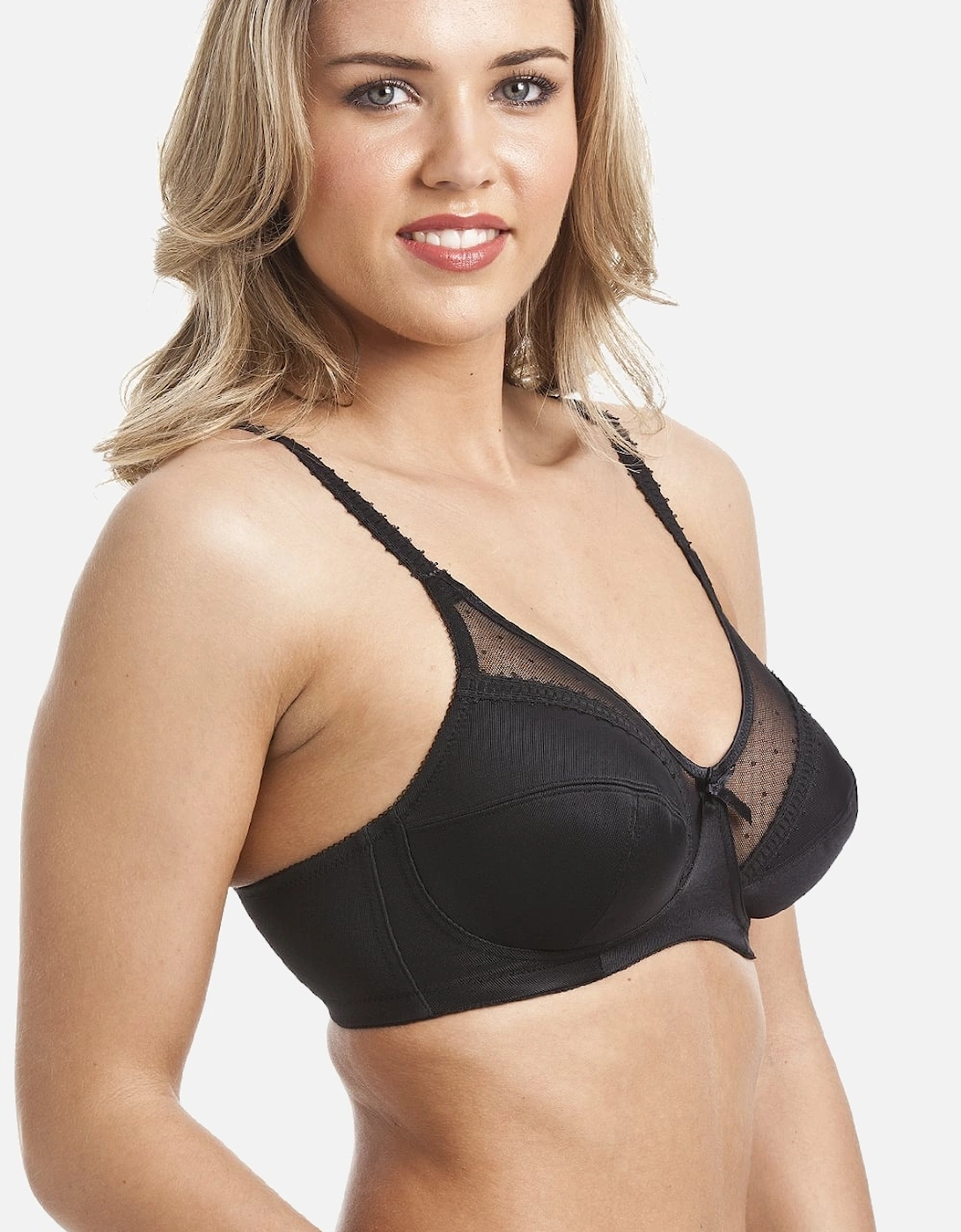 Black Full Cup Non Wired T-Shirt Bra