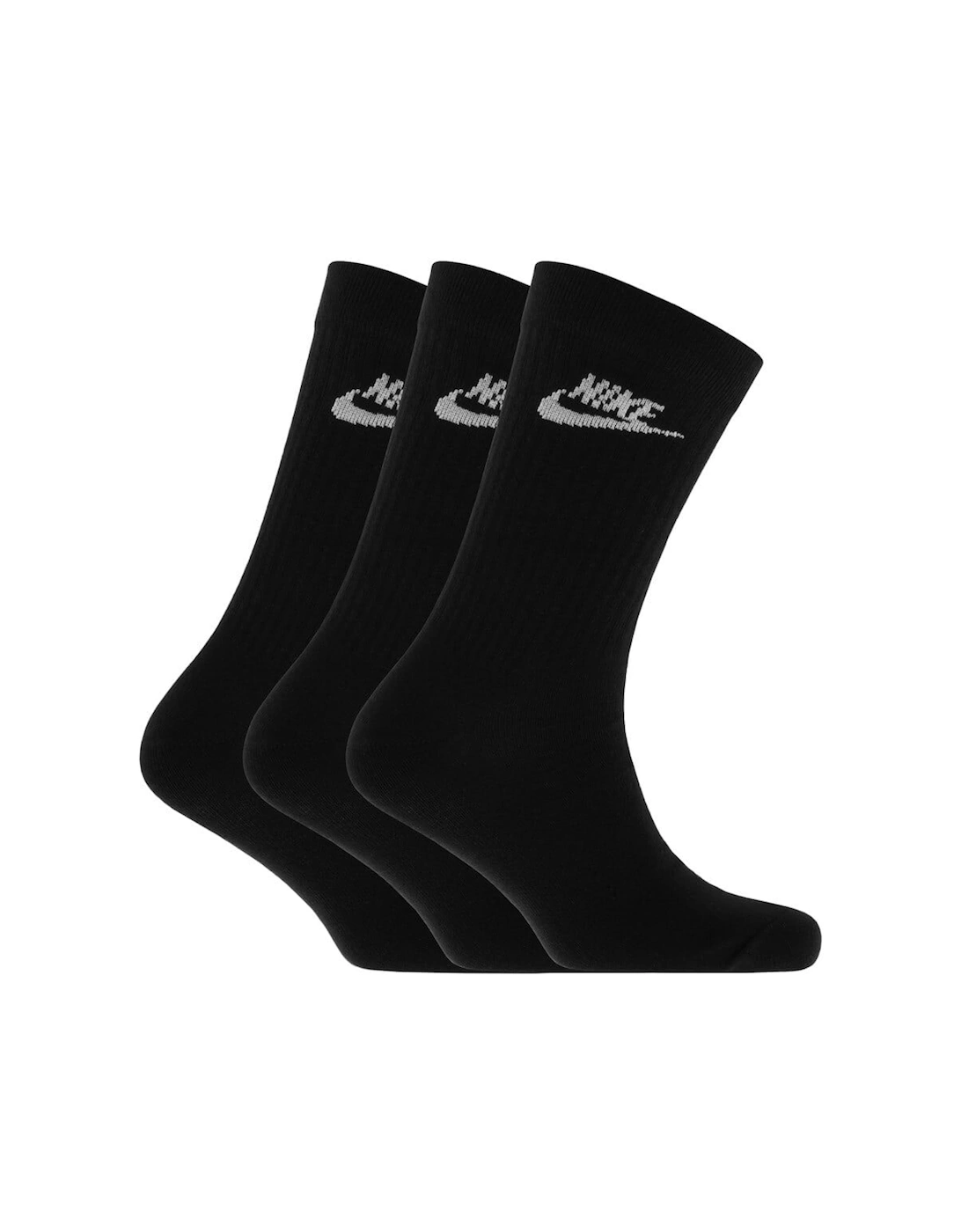 Three Pack Socks Black, 2 of 1