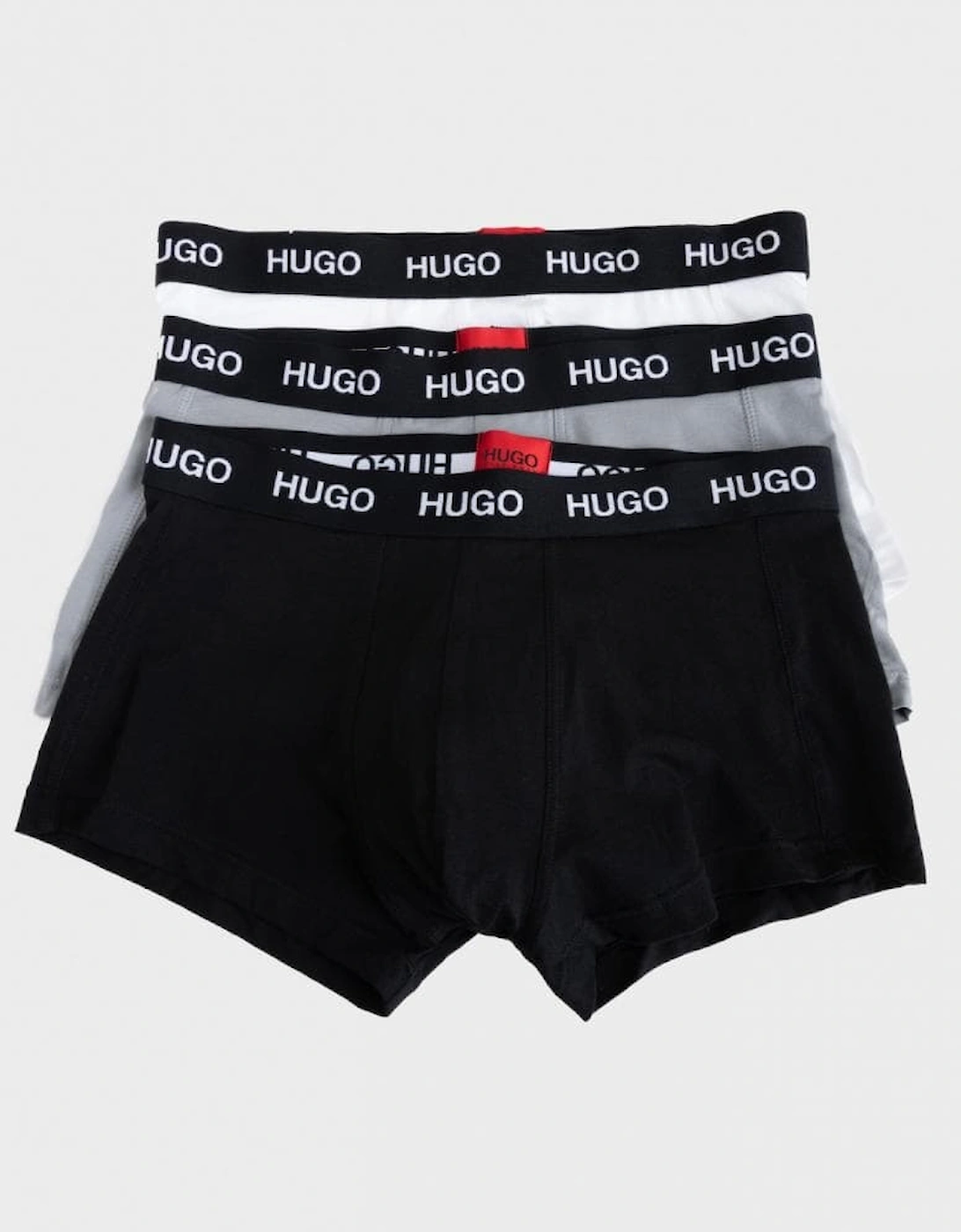 HUGO Three Pack Stretch-Jersey Mens Trunks, 7 of 6