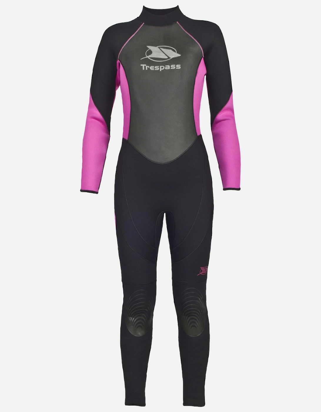 Trespass  Womens/Ladies Aquaria Full Length 5mm Wetsuit (S) (Black)