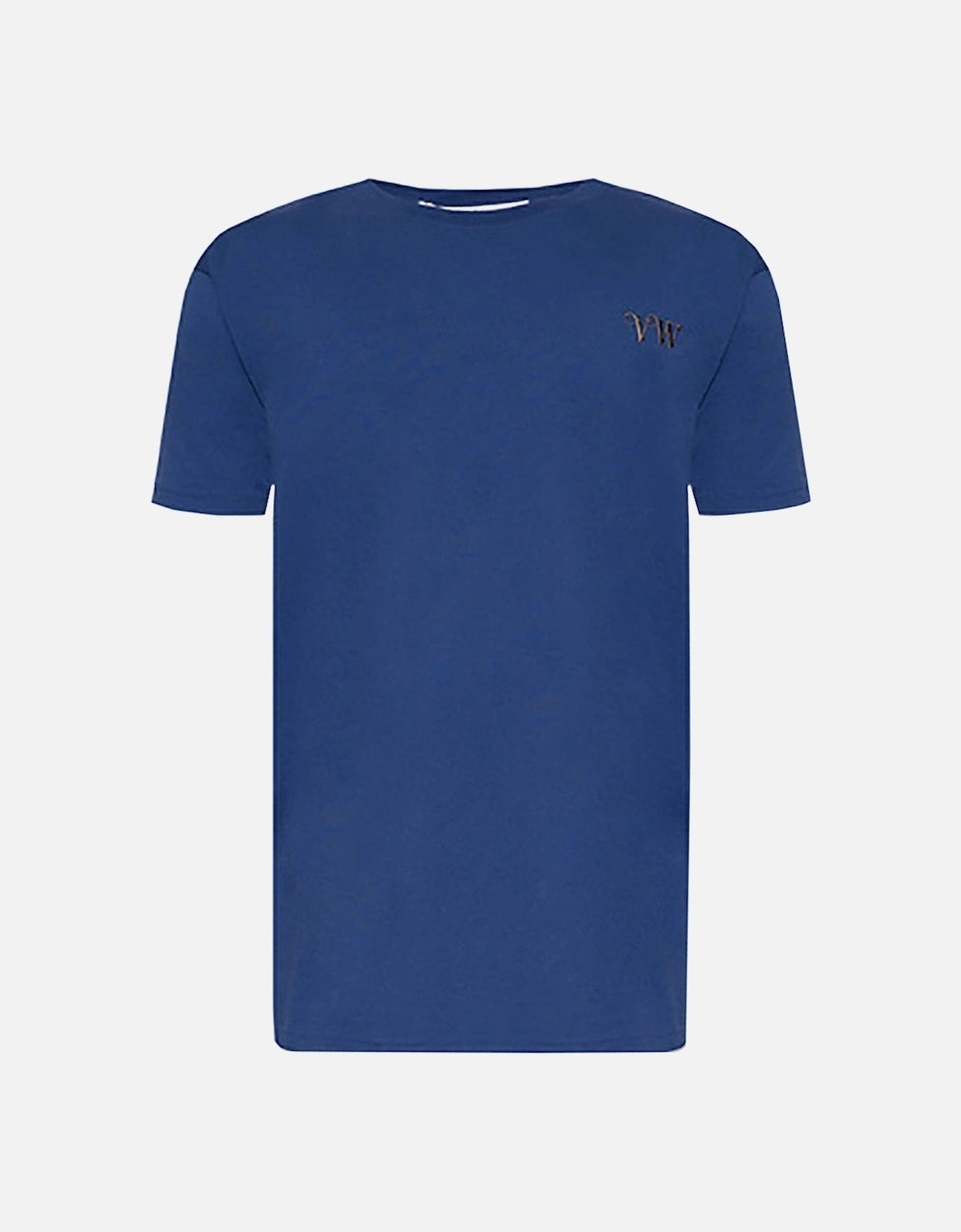 Men's Classic Logo T-Shirt Blue, 3 of 2