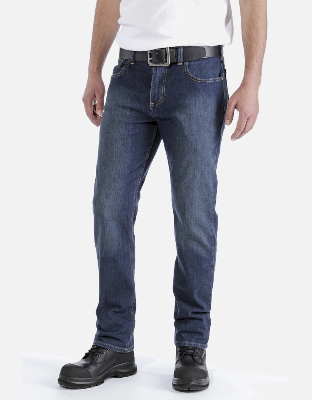 Carhartt Mens Rugged Flex Relaxed Straight Cut Denim Jeans, 2 of 1