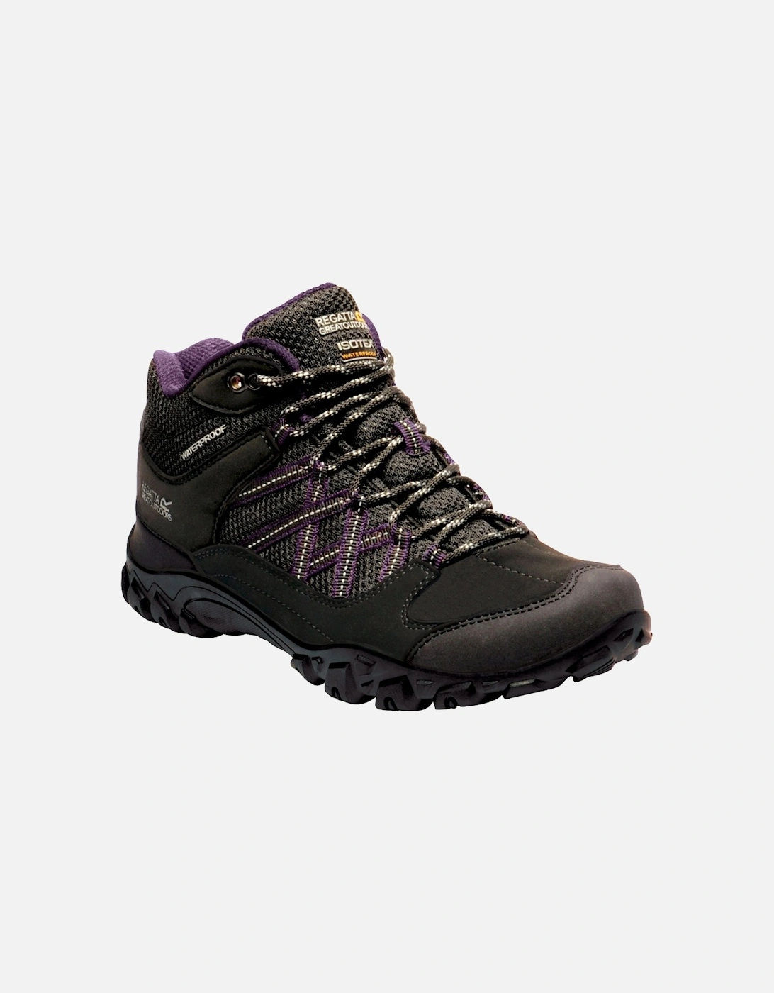Womens Edgepoint Waterproof Fabric Walking Boots, 2 of 1