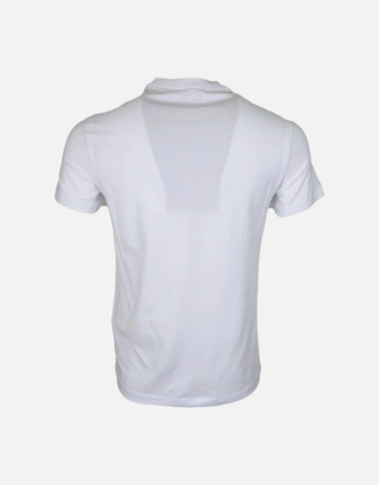 Cavalli Class Jersey Stretch Panther White T-Shirt