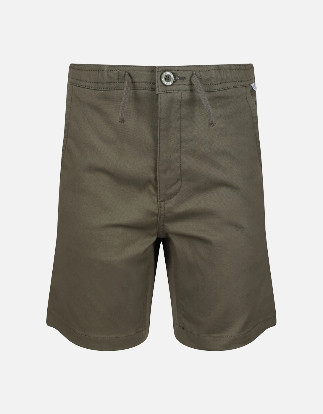Boy's Regatta Childrens/Kids Alber Ottoman Shorts - Green - Size: 9 years/10 years