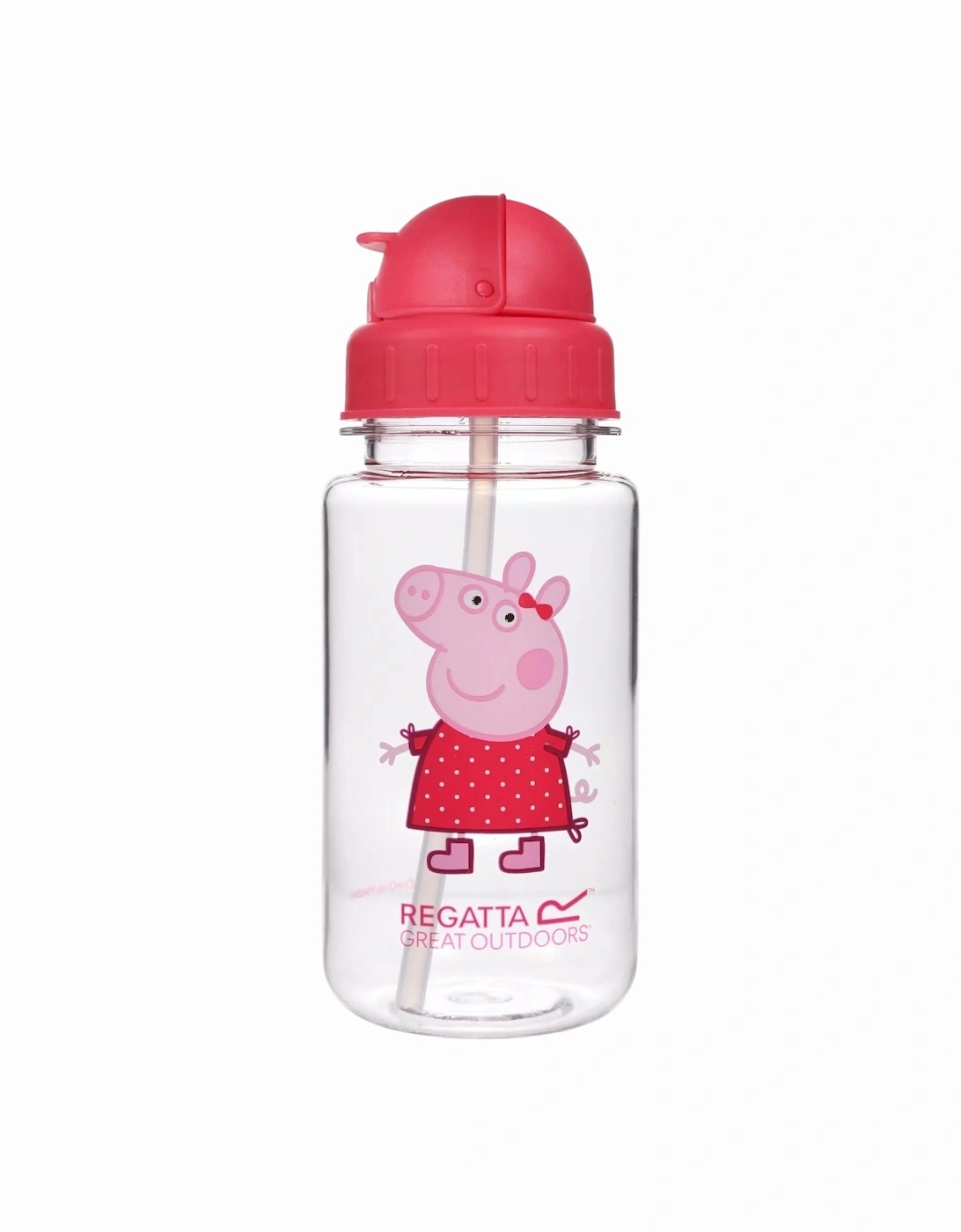 Girl's Regatta Childrens/Kids Logo Peppa Pig Tritan Water Bottle - Pink - Size: ONE size