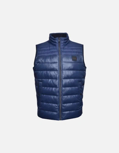 hugo boss gilet blue