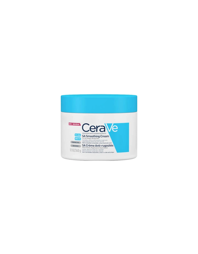 SA Smoothing Cream with Salicylic Acid for Dry, Rough & Bumpy Skin 340g - CeraVe