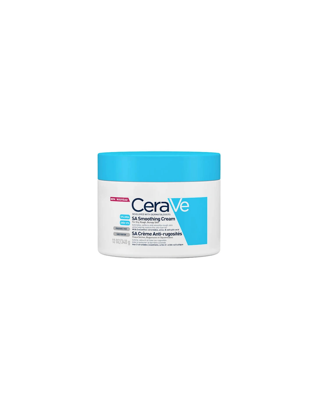 SA Smoothing Cream with Salicylic Acid for Dry, Rough & Bumpy Skin 340g - CeraVe, 2 of 1