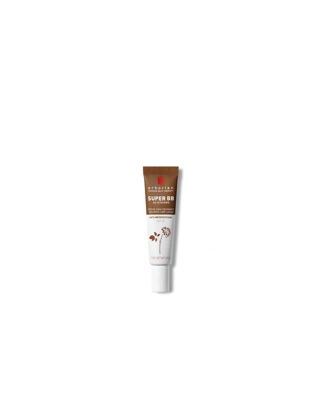 Super BB Cream Chocolat - Full Coverage Anti-Blemish Tinted Moisturiser SPF20 Travel Size 15ml, 2 of 1
