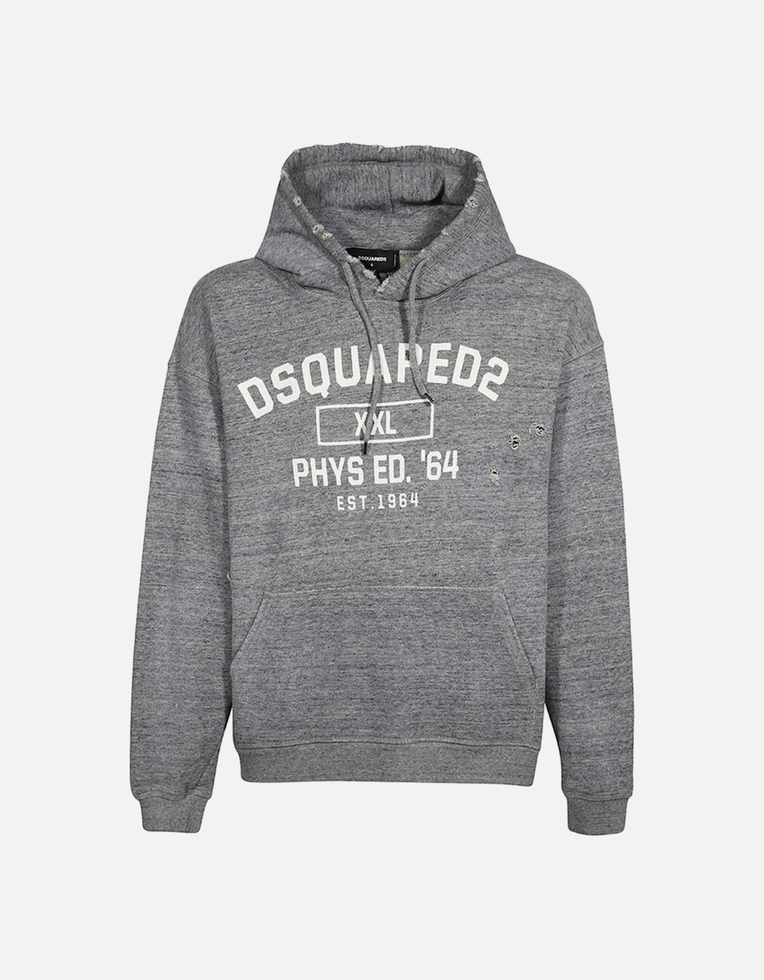 Men's Dsquared2 Mens Pys Ed 64 Hoodie Grey - Size: Regular/36