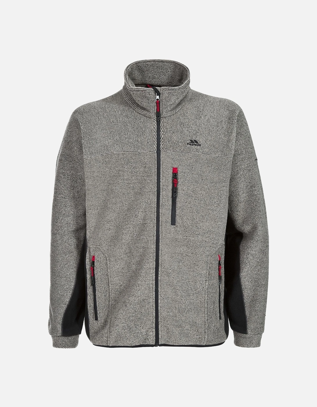 Men's Trespass Mens Jynx Full Zip Fleece Jacket - Brown/Cream/Light (Shade)/Latte