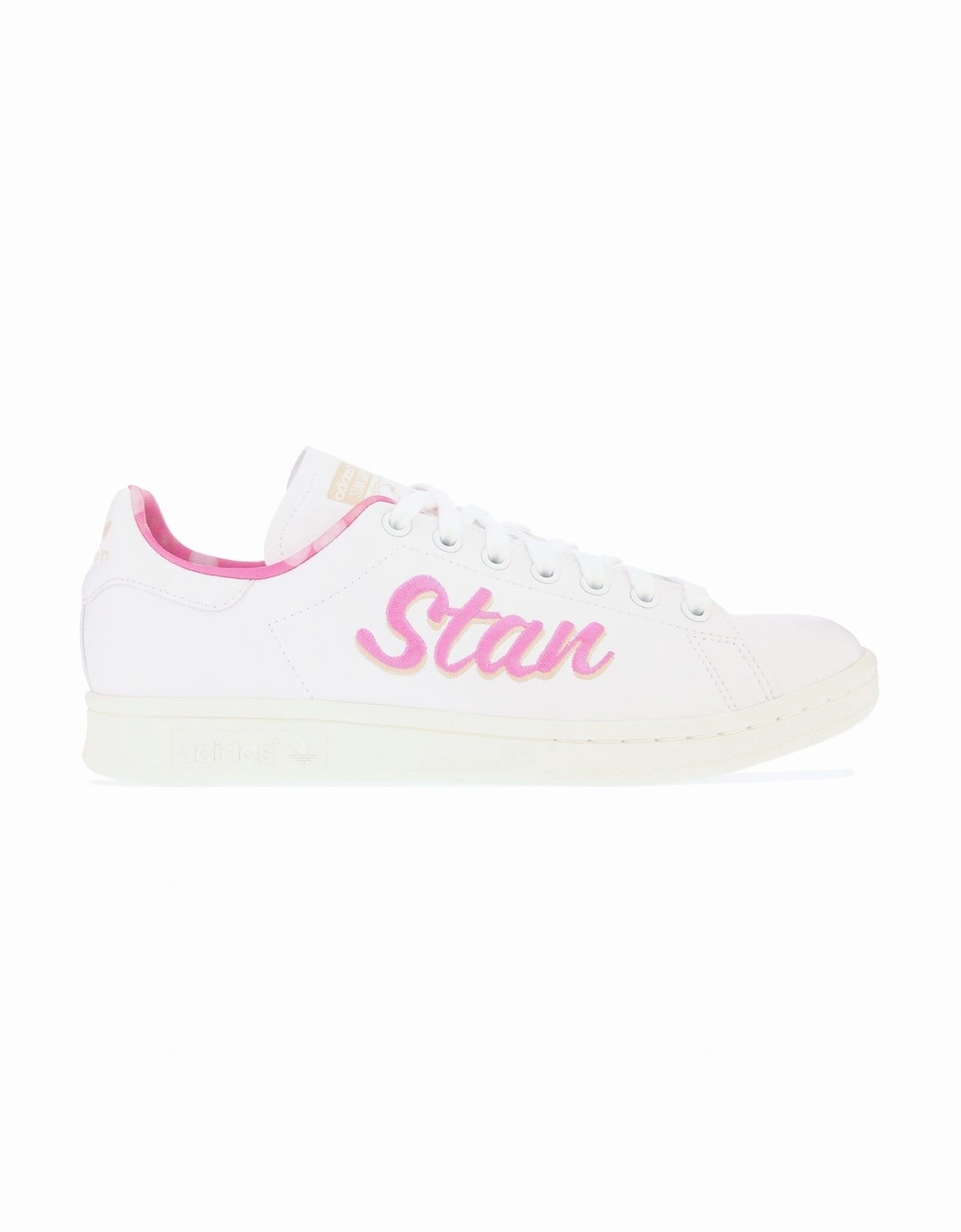 Women's Stan Smith Trainers - Womens Stan Smith Trainers - White/Multi-Colour/Multi/White Pink- [Size: UK 7.5 only]