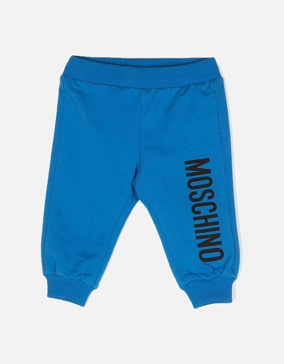 Baby Boy's Moschino Baby Boys Logo Print Joggers Blue - Size: 3 years