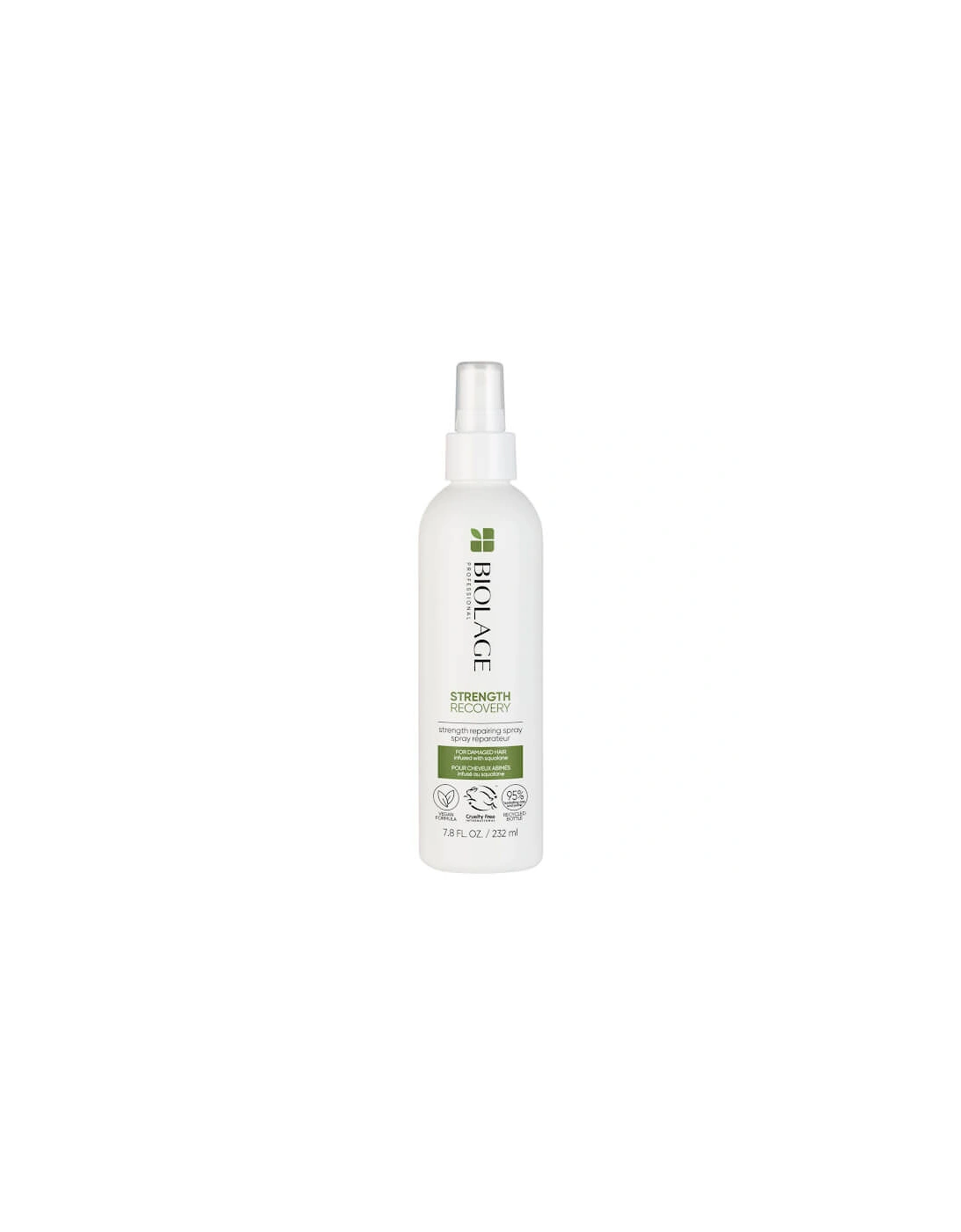 Professional Strength Recovery Vegan Repairing Leave-in Spray with Squalane for Damaged Hair 232ml, 2 of 1