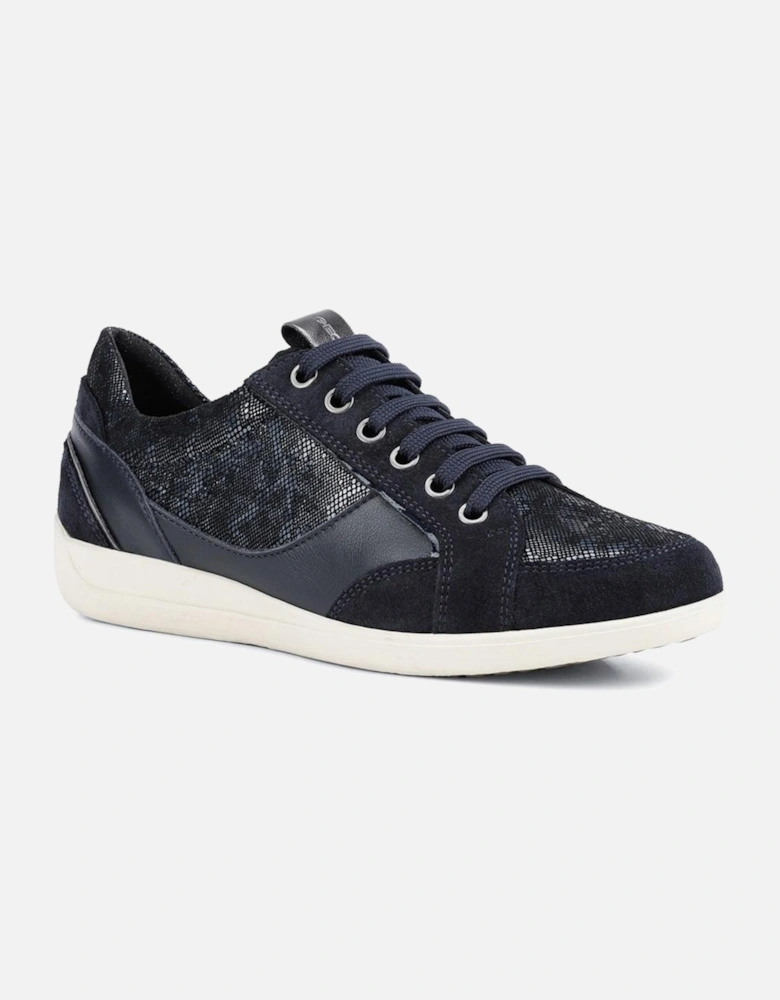 Womens/Ladies Myria Leather Trainers
