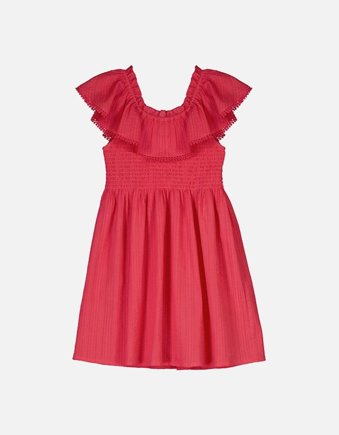 Girl's Mayoral  Pink Dress - Red