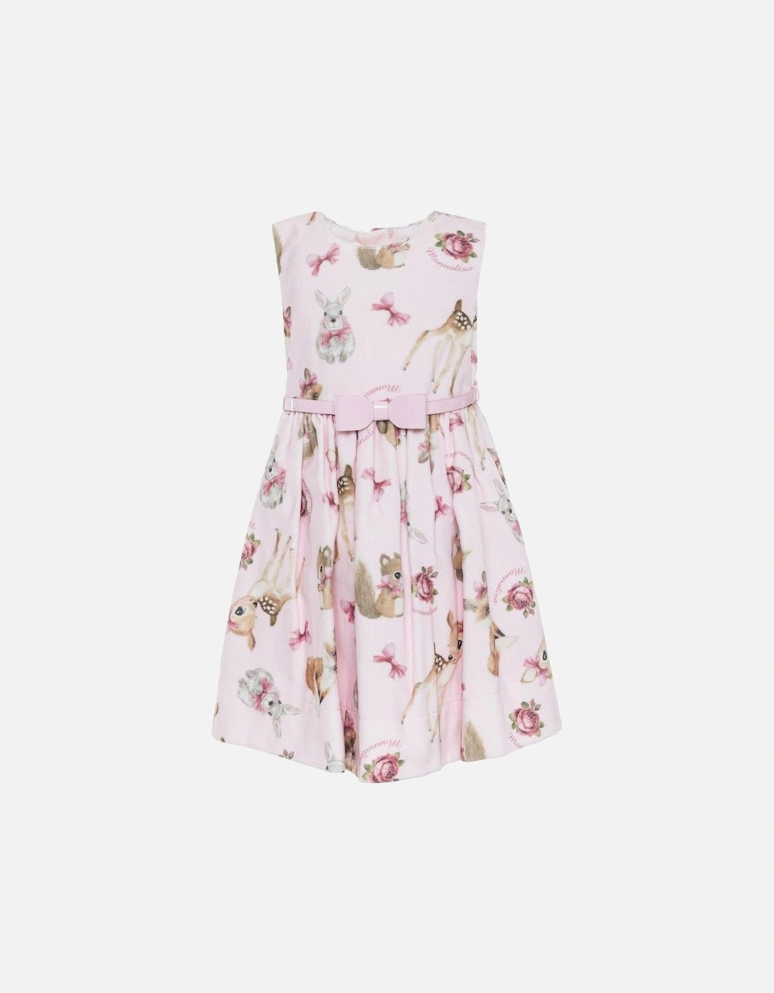 Baby Girls Pink 'Woodlands' Dress, 5 of 4