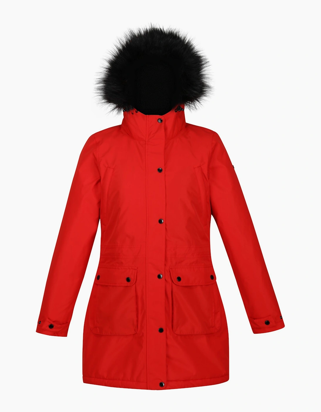 Women's Regatta Womens/Ladies Voltera Heated Waterproof Jacket - Red - Size: 20