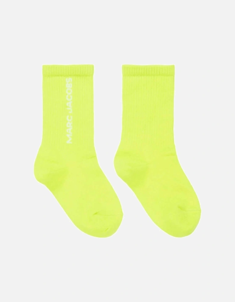 Boys Lime Socks