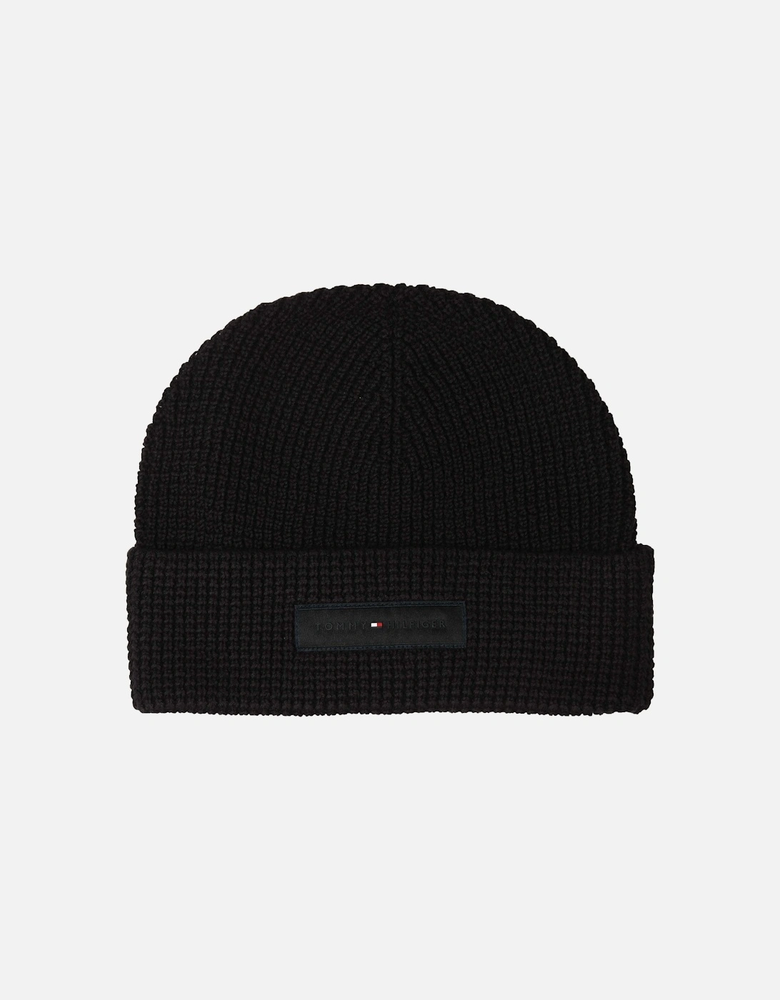 Men's Mens 1985 Waffle Knit Beanie Hat - Black- [Size: ONE size only]