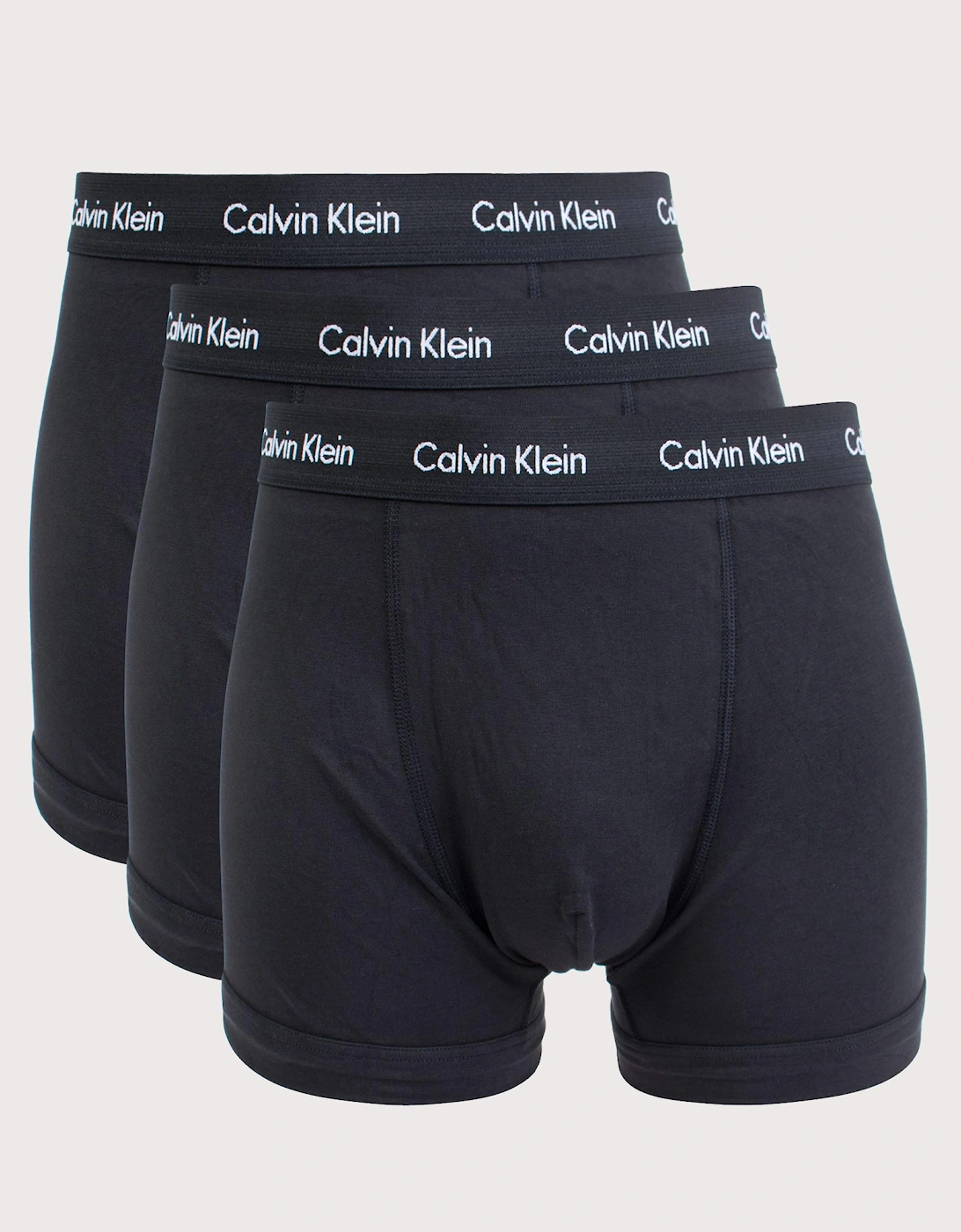 Three Pack of Cotton Stretch Trunks, 3 of 2