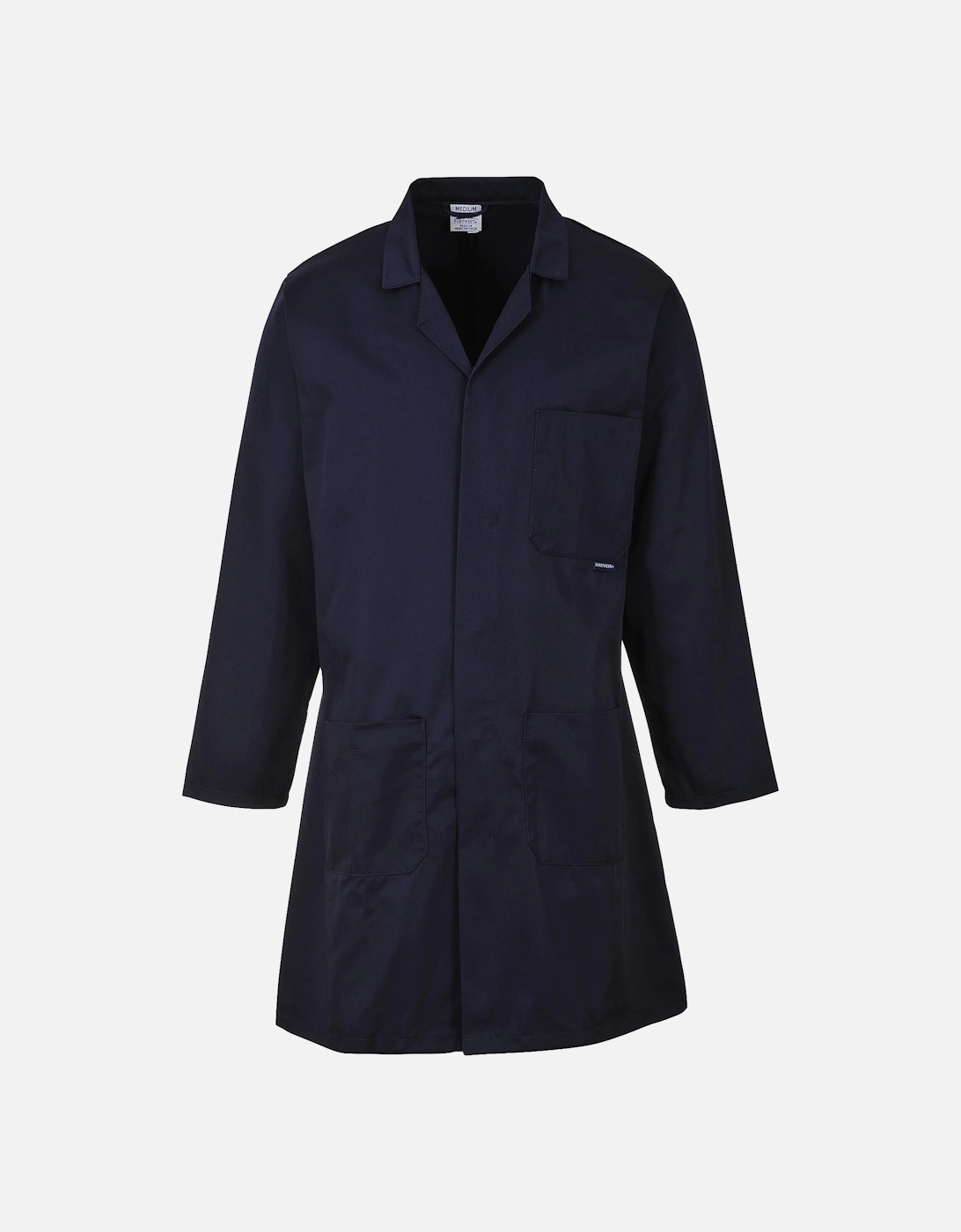 Portwest Portwest Standard Workwear Lab Coat (Medical Health) (Pack of 2) (XS) (Navy)