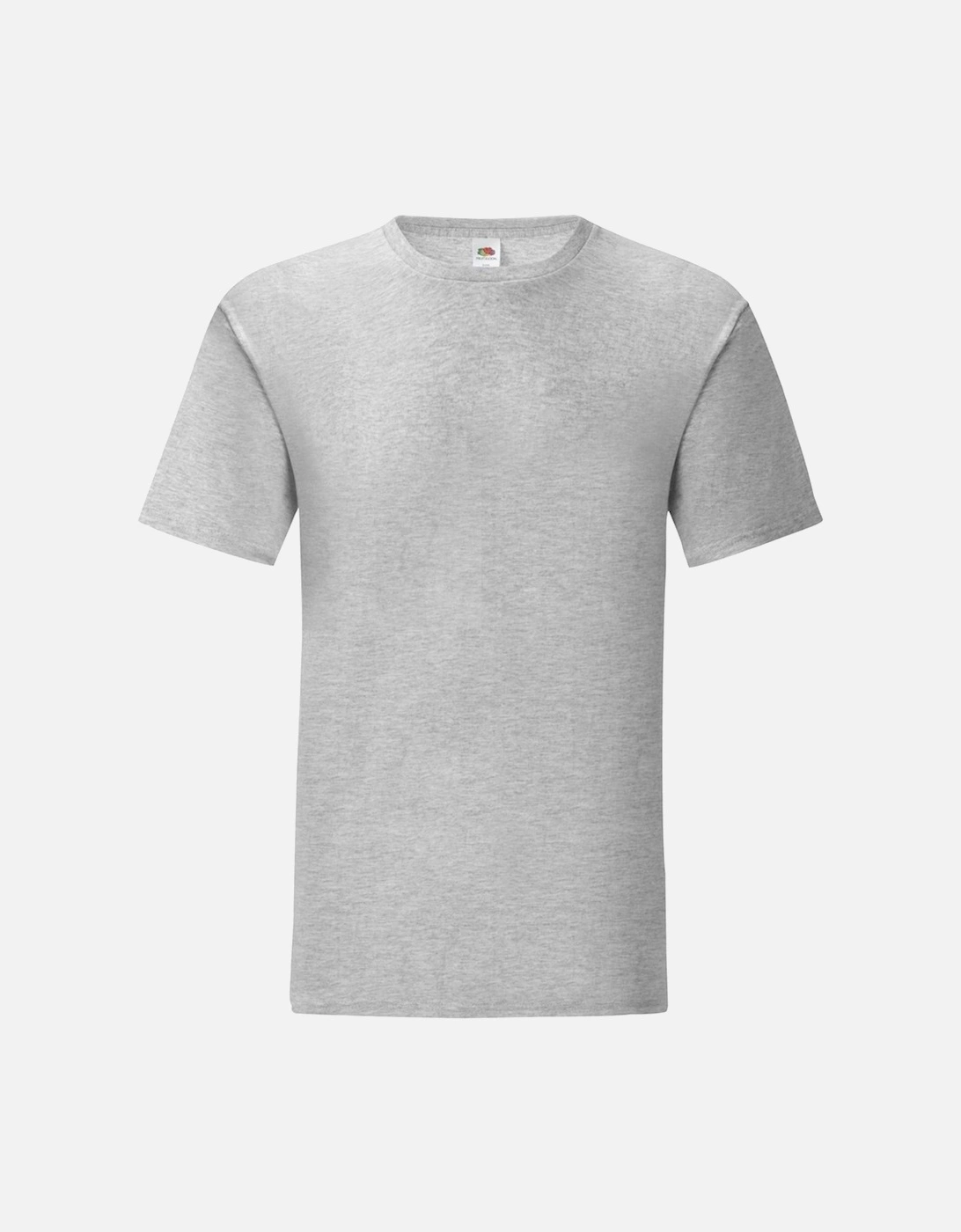 Men's Fruit Of The Loom Mens Iconic T-Shirt (Pack Of 5) - Grey - Size: 40/Regular