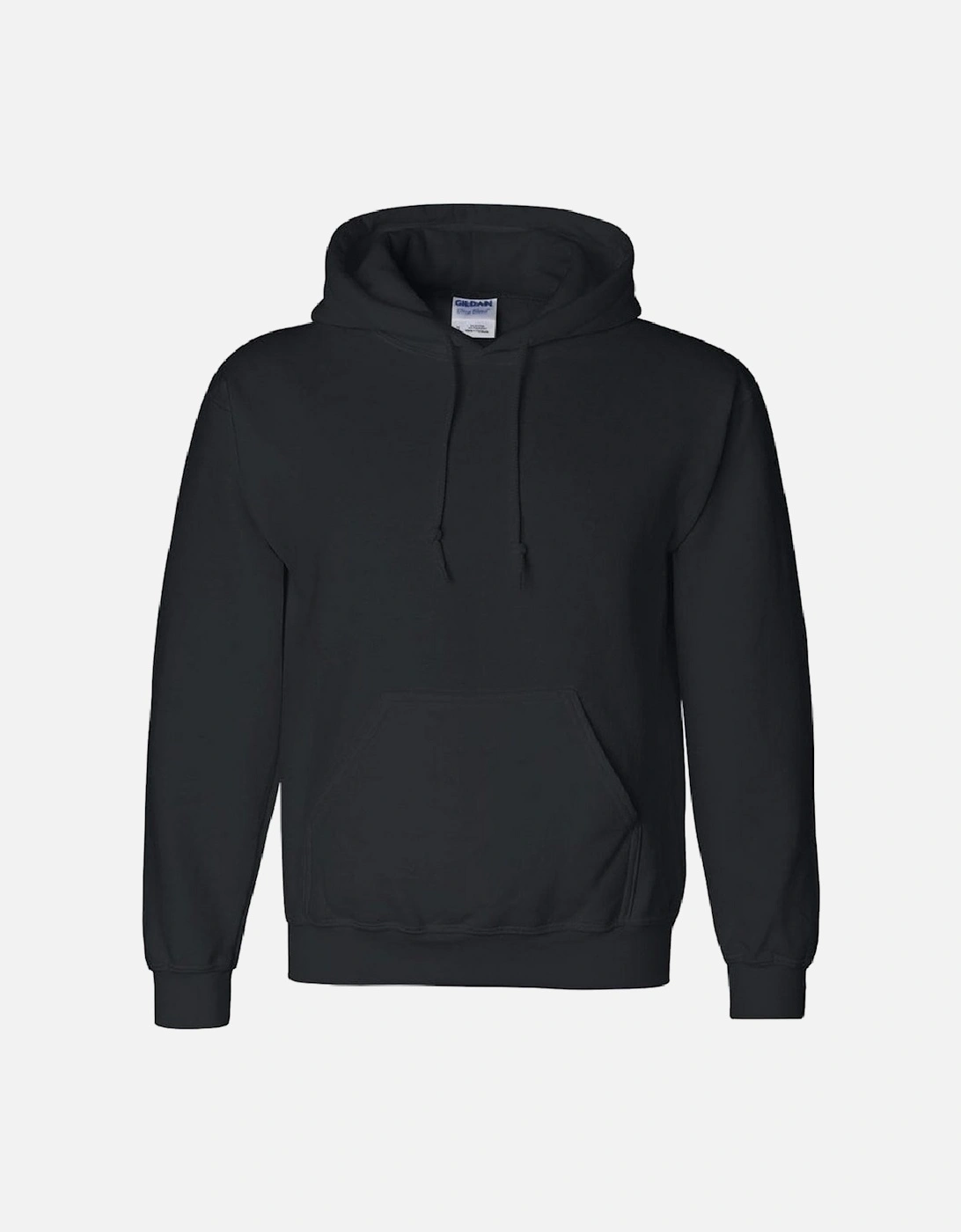 Gildan Heavyweight DryBlend Adult Unisex Hooded Sweatshirt Top / Hoodie (13 Colours) - Black - Size: 44/Regular/18