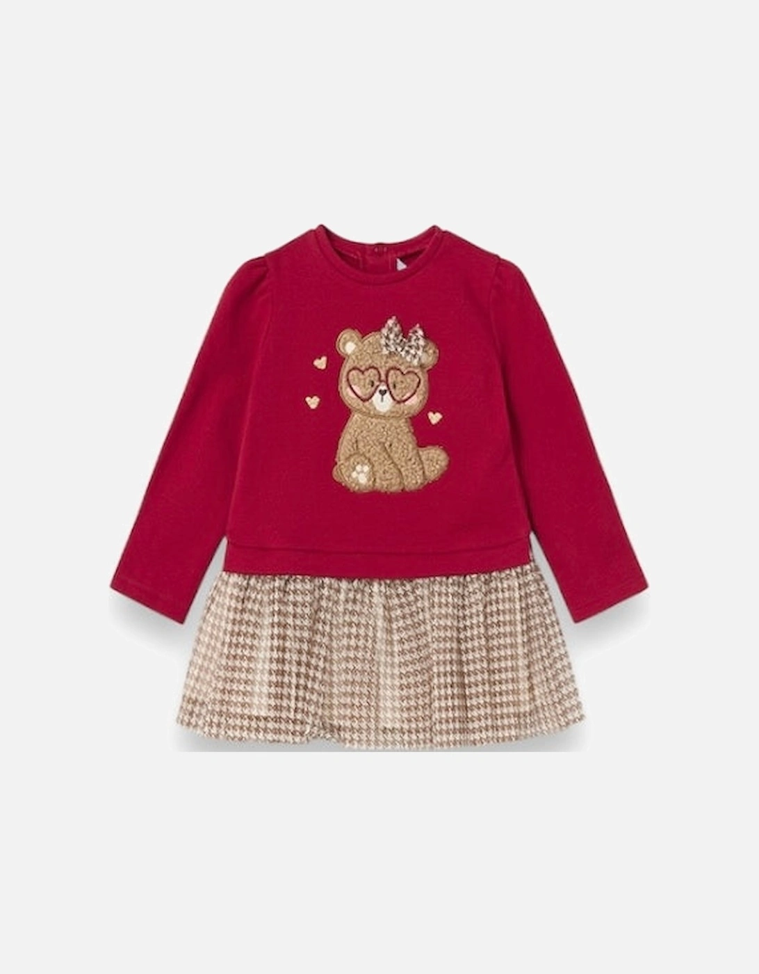 Mayoral Red Teddy Bear Dress - Size: 24 months