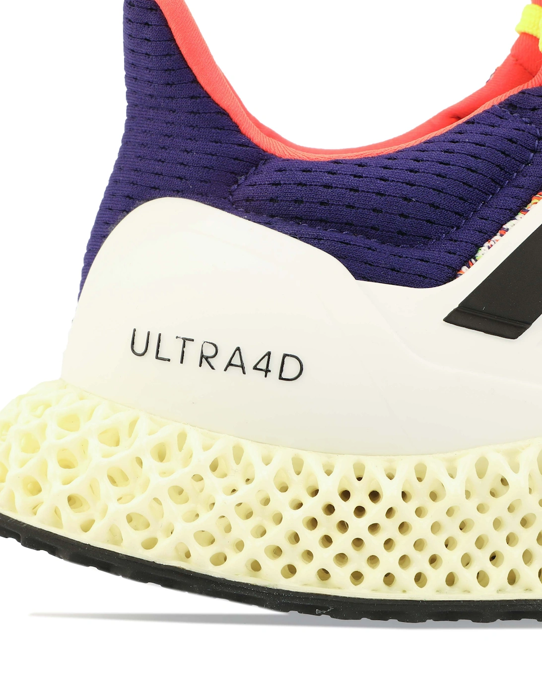 Men's Mens Ultra 4D Running Shoes - White