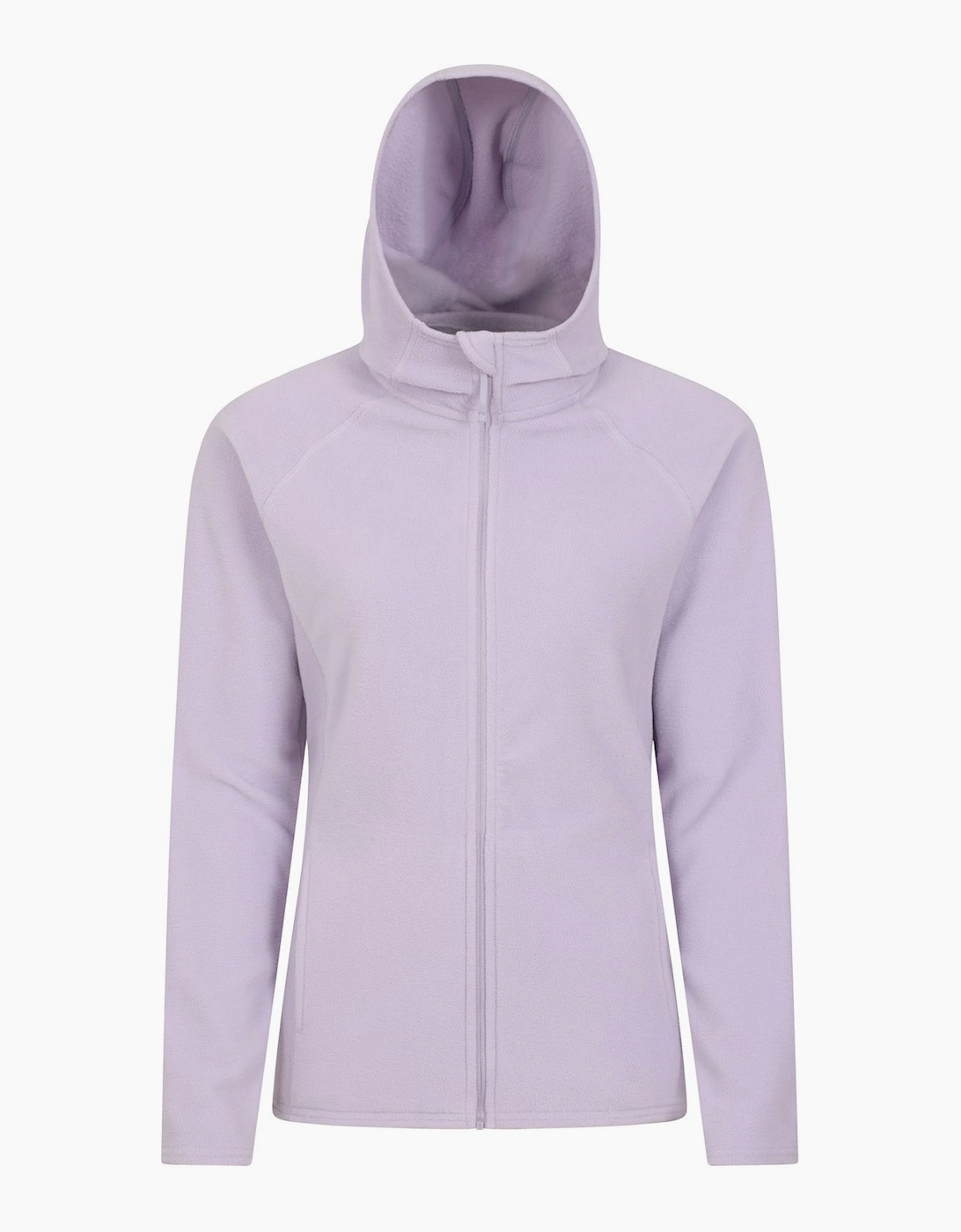 Women's Mountain Warehouse Womens/Ladies Camber Hooded Fleece - Purple - Size: 12