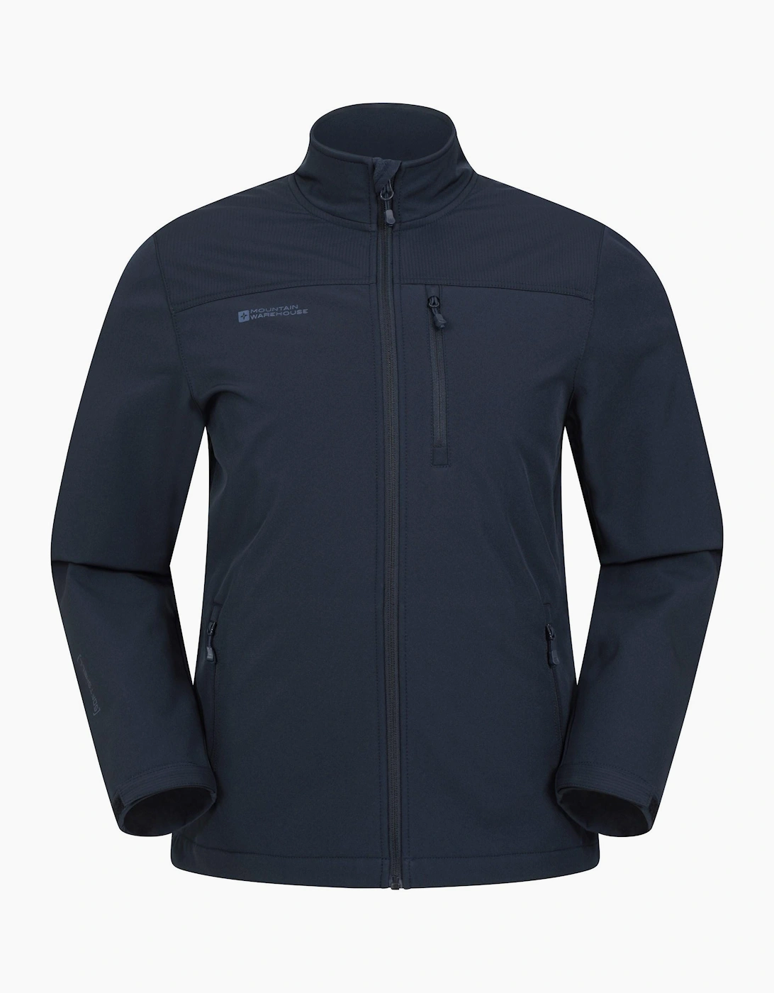 Men's Mountain Warehouse Mens Grasmere Soft Shell Jacket - Navy - Size: 42/Regular