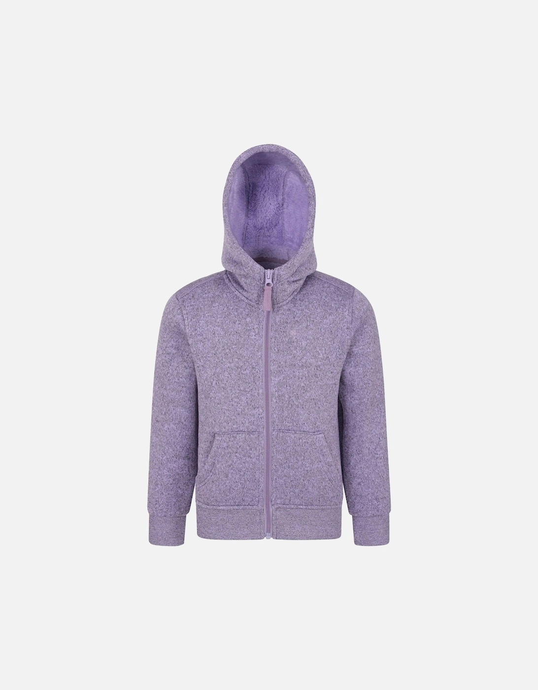 Mountain Warehouse Childrens/Kids Nevis Faux Fur Lined Hoodie - Green - Size: 9 years/10 years