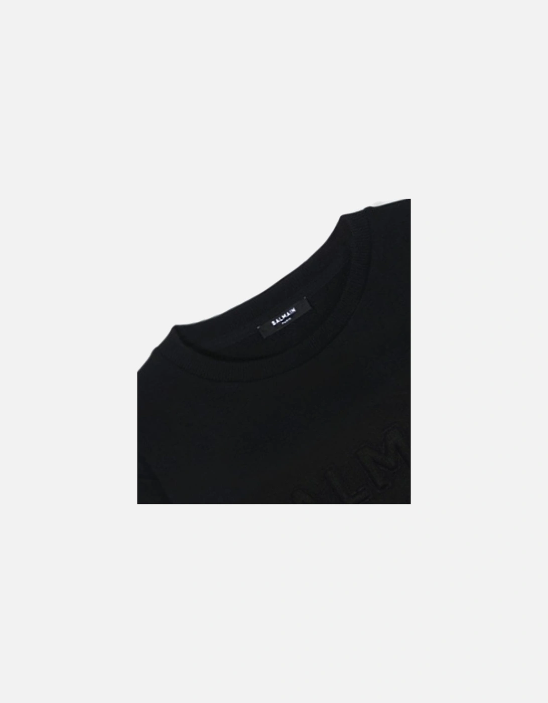 Boys Embossed Logo Sweatshirt Black
