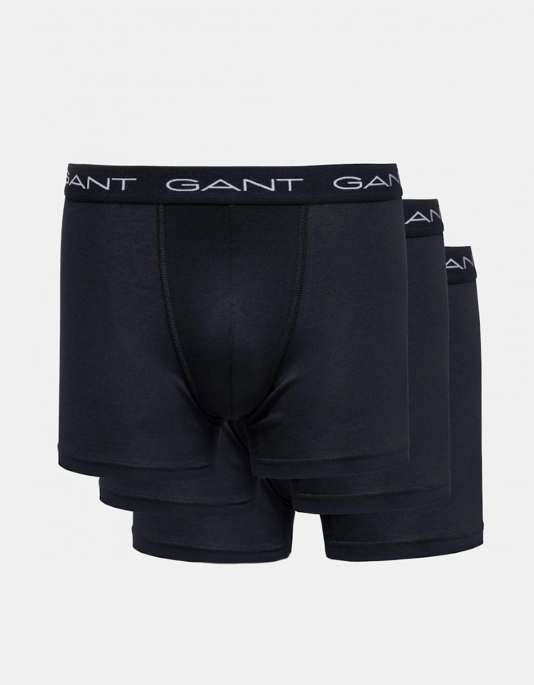  Mens Boxer Brief 3-Pack - Black - Size Medium