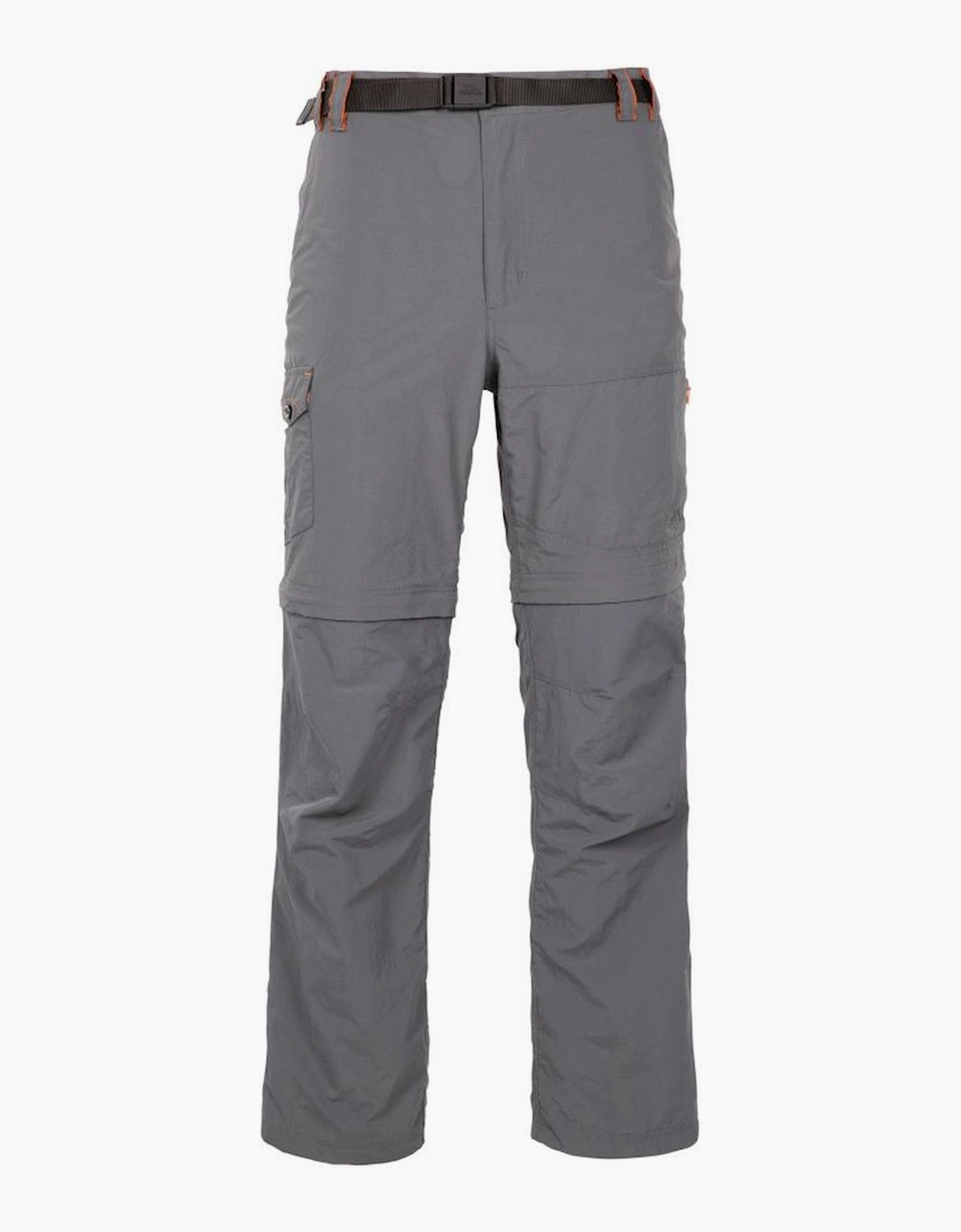 Men's Trespass Mens Rynne B Mosquito Repellent Cargo Trousers - Black/Grey - Size: S