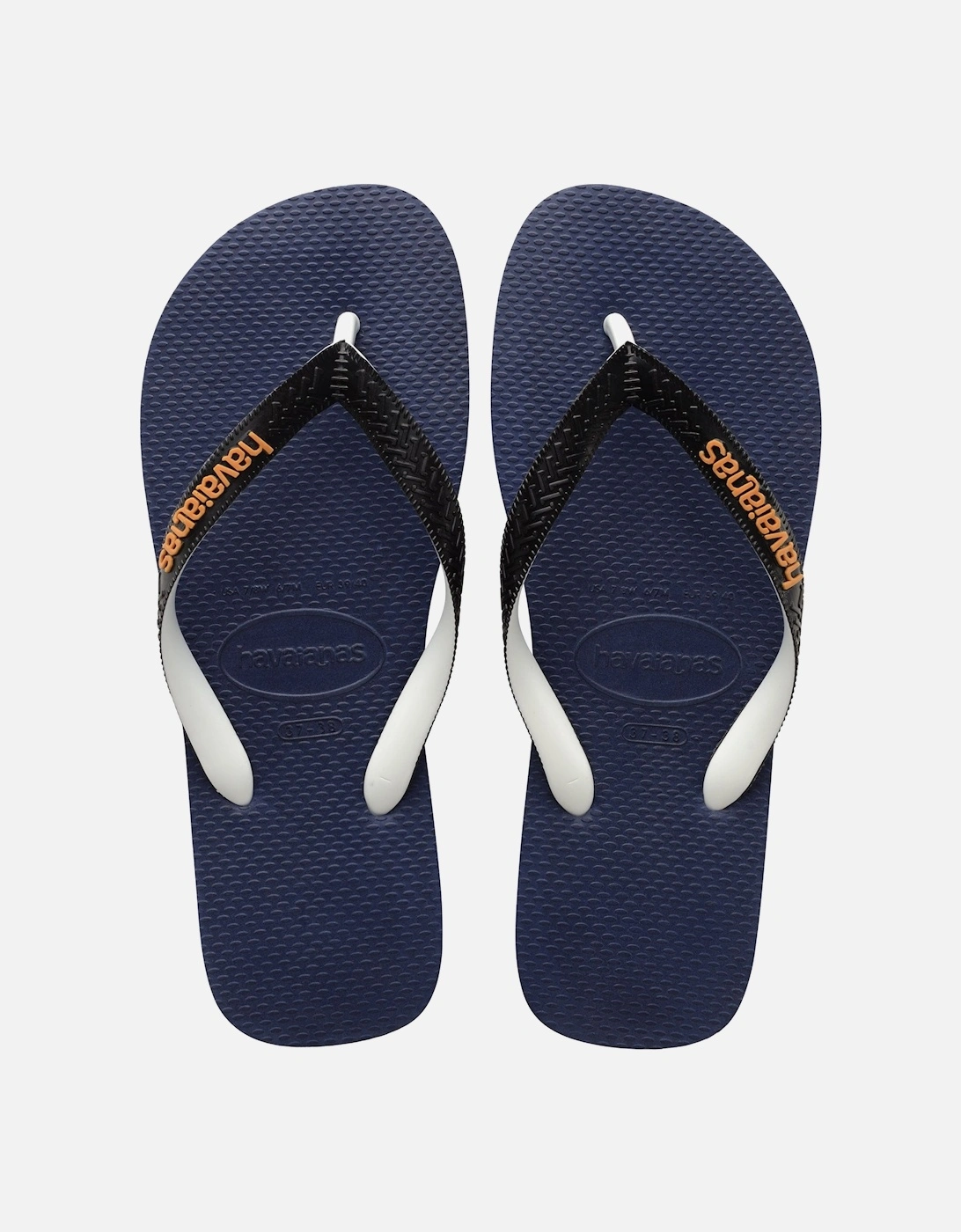 Women's Top Mix Flip Flops - Blue - Size: 3 - 4 uk