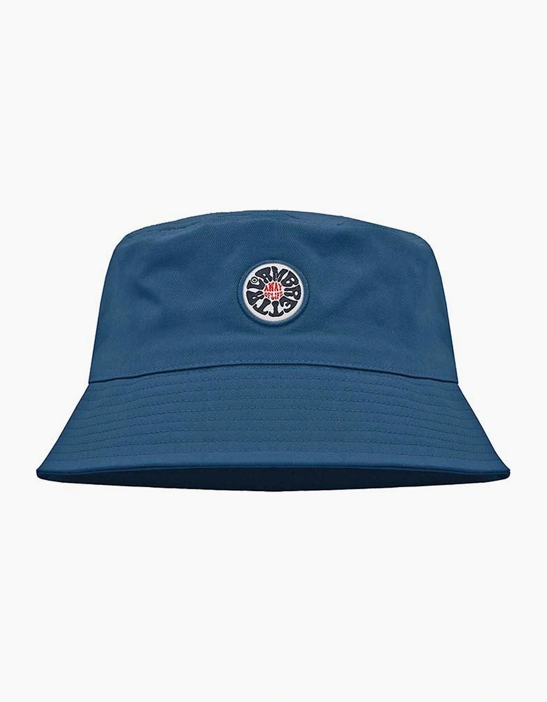 Men's Lambretta Mens Solid Festival Bucket Hat - Blue/Dark (Shade)/Navy/Dark Blue- [Size: ONE size only]