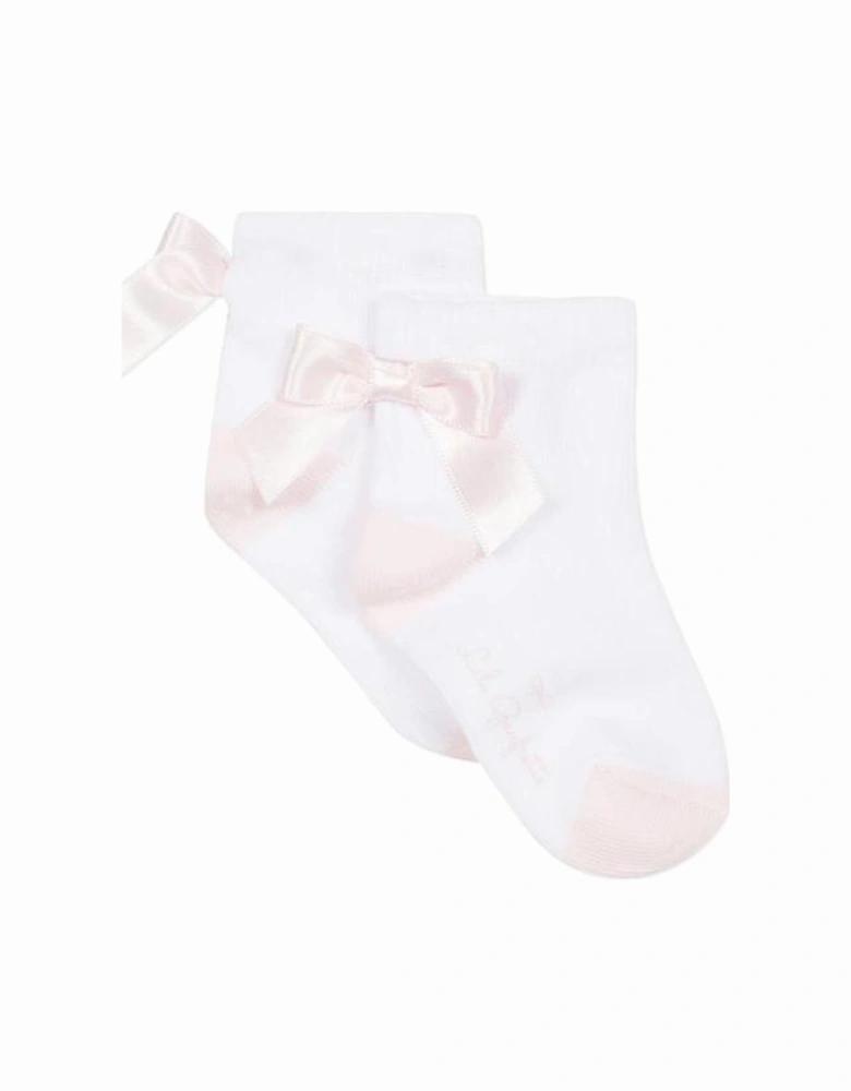 Girls White Socks