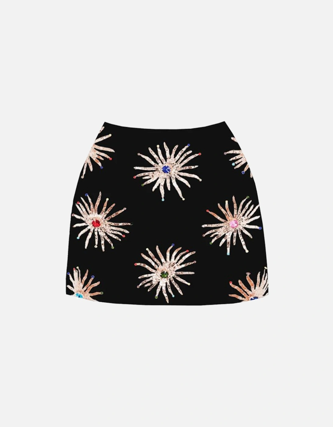 Oceanus Women's Callie Co-ord Skirt Black - Size: 18/16/16/None product