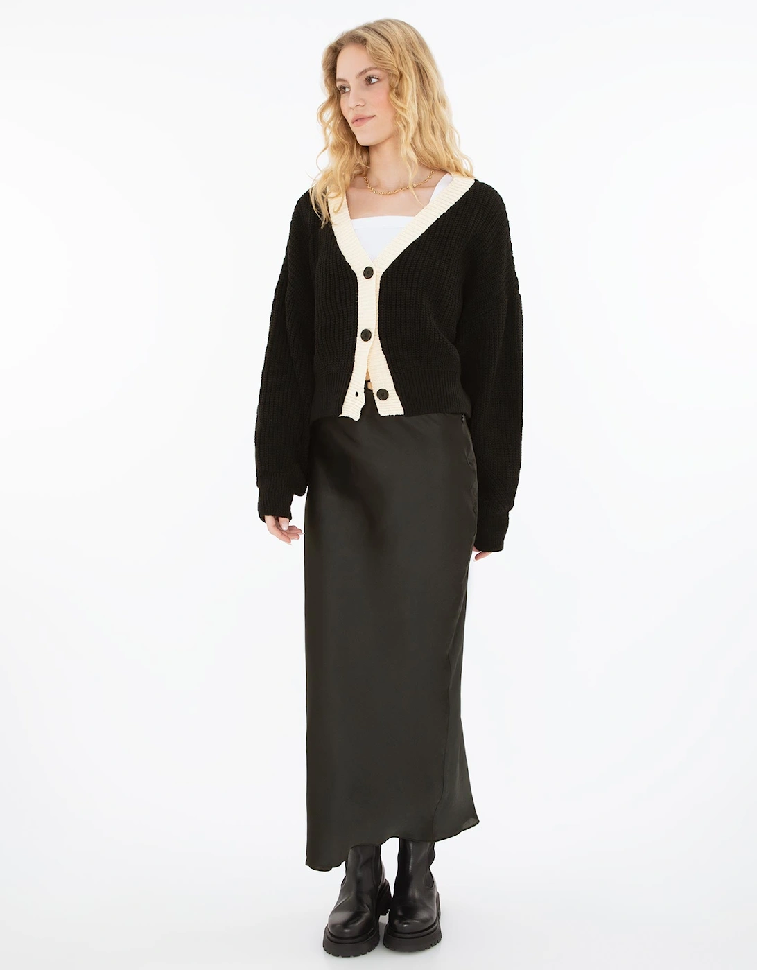 Omnes Women's Riviera Tie Skirt in Black - Size: 20