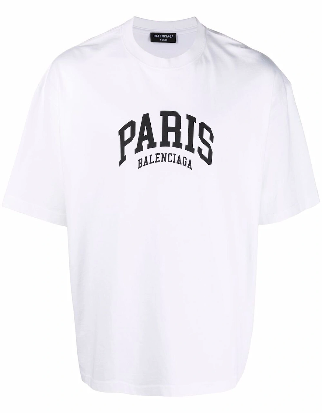 Paris Logo Cotton T-shirt White, 6 of 5