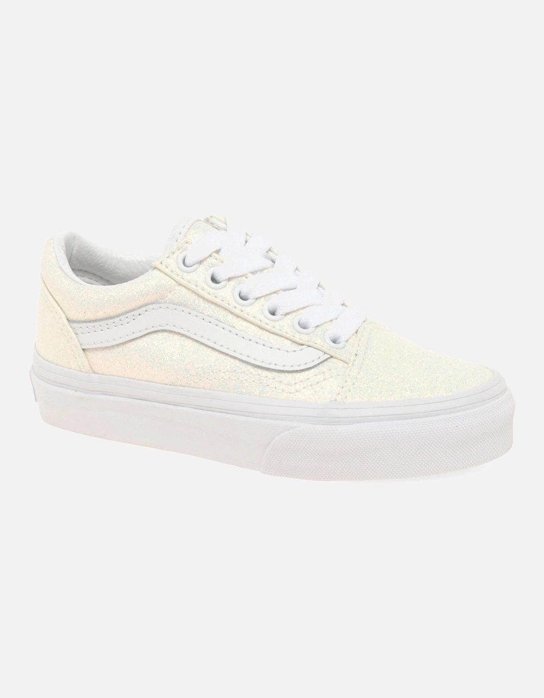 Girl's Old Skool Lace Girls Youth Canvas Shoes - Size: 11.5