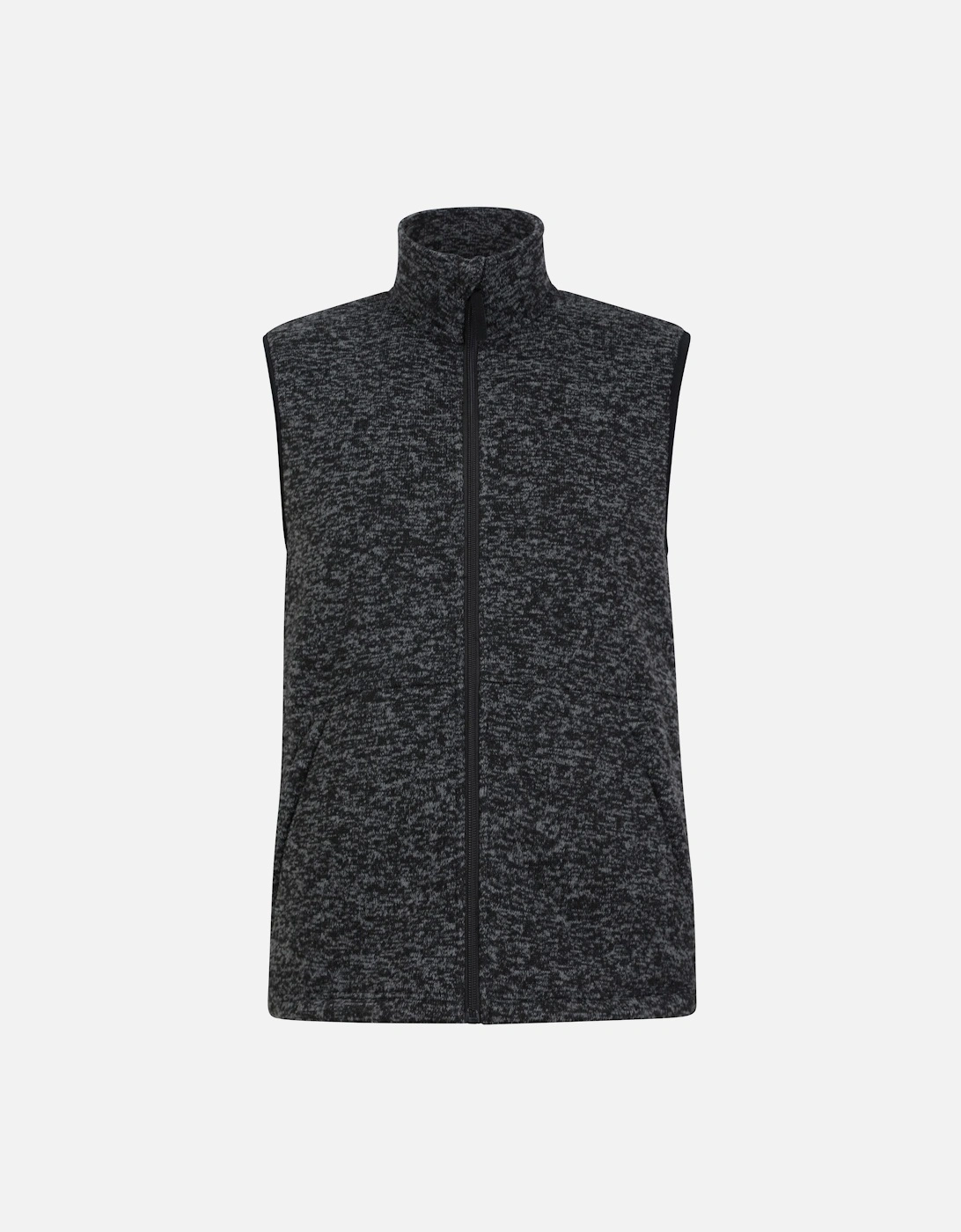 Men's Mountain Warehouse Mens Idris Fleece Gilet - Black - Size: 44/Regular