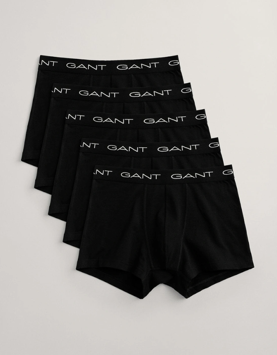 Men's GANT Mens Trunk 5-Pack - Black - Size: 35/34/32