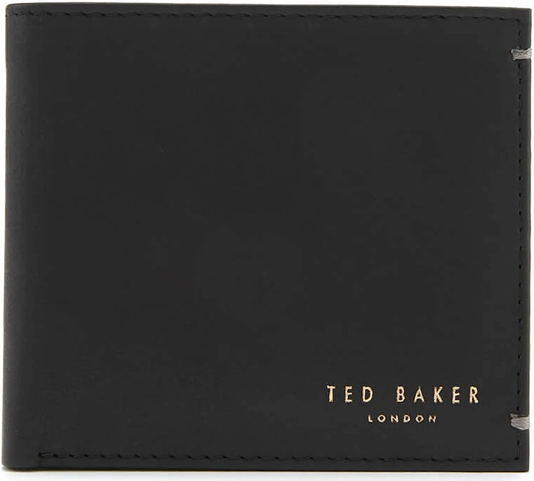 Ted Baker - Antony - Gefaltete Lederbrieftasche - Schwarz