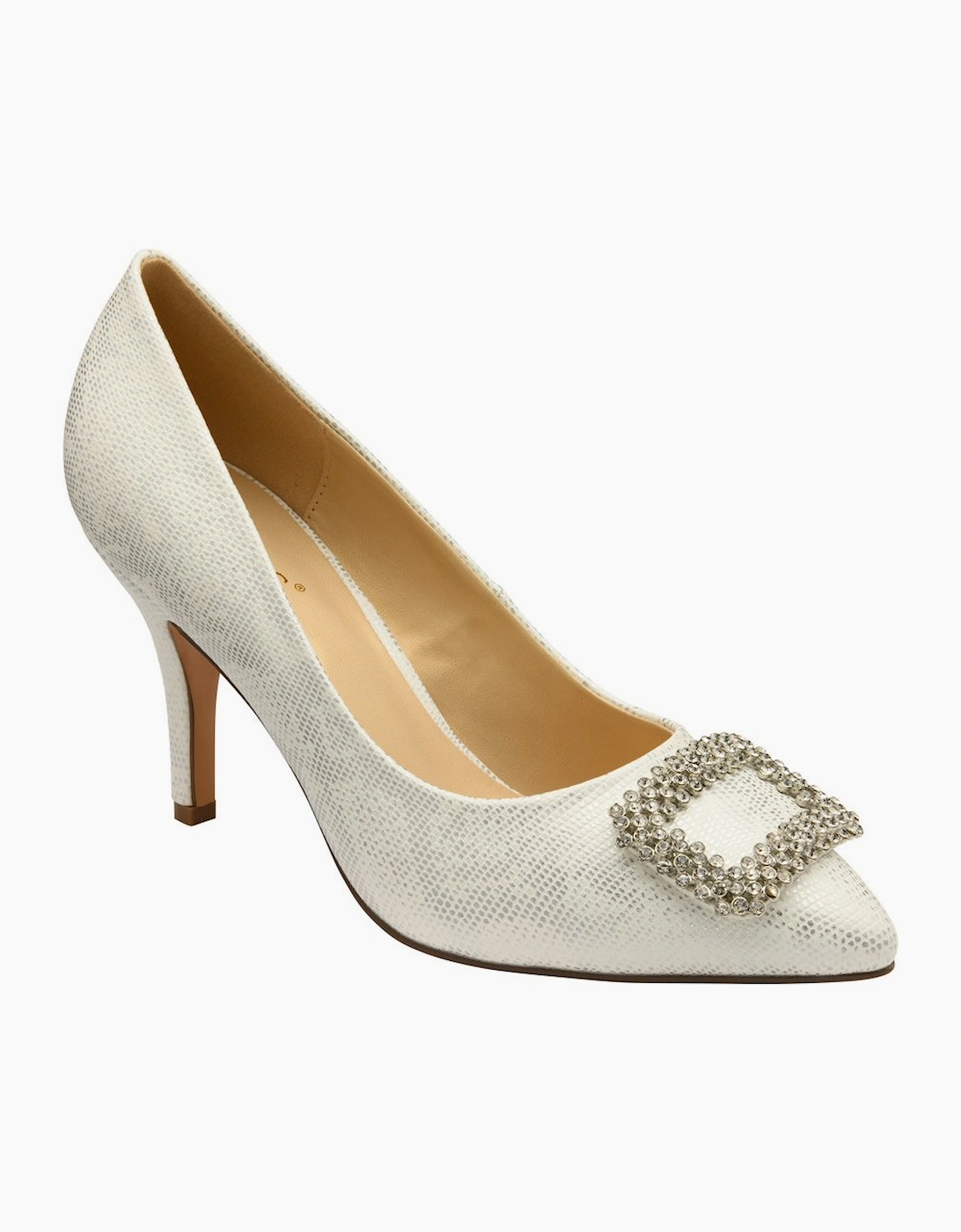 Lotus Women's Petunia Womens Court Shoes - Silver Synth - Size: 6