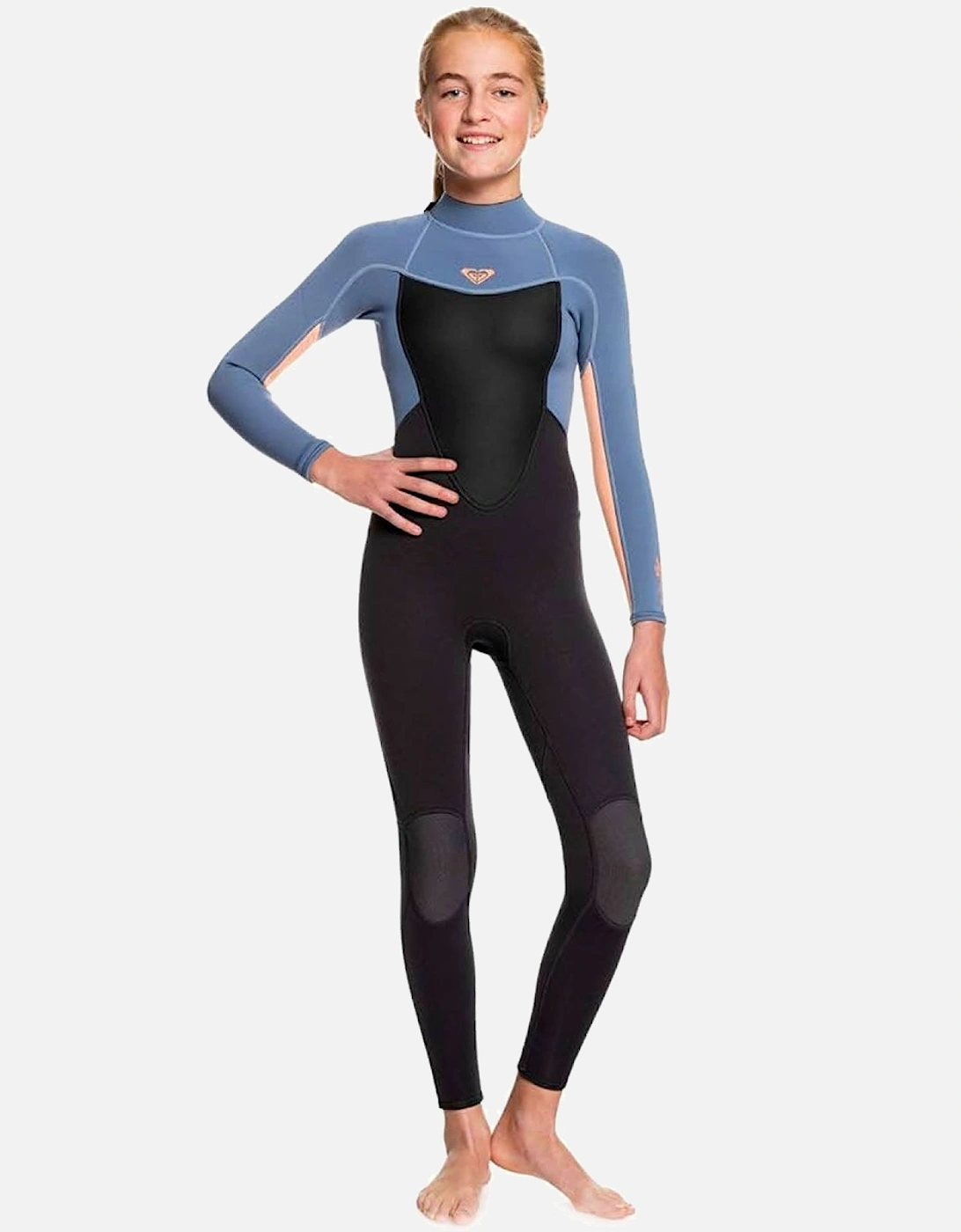 Roxy 3/2mm Prologue - Back Zip Wetsuit for Girls 4-16 - 