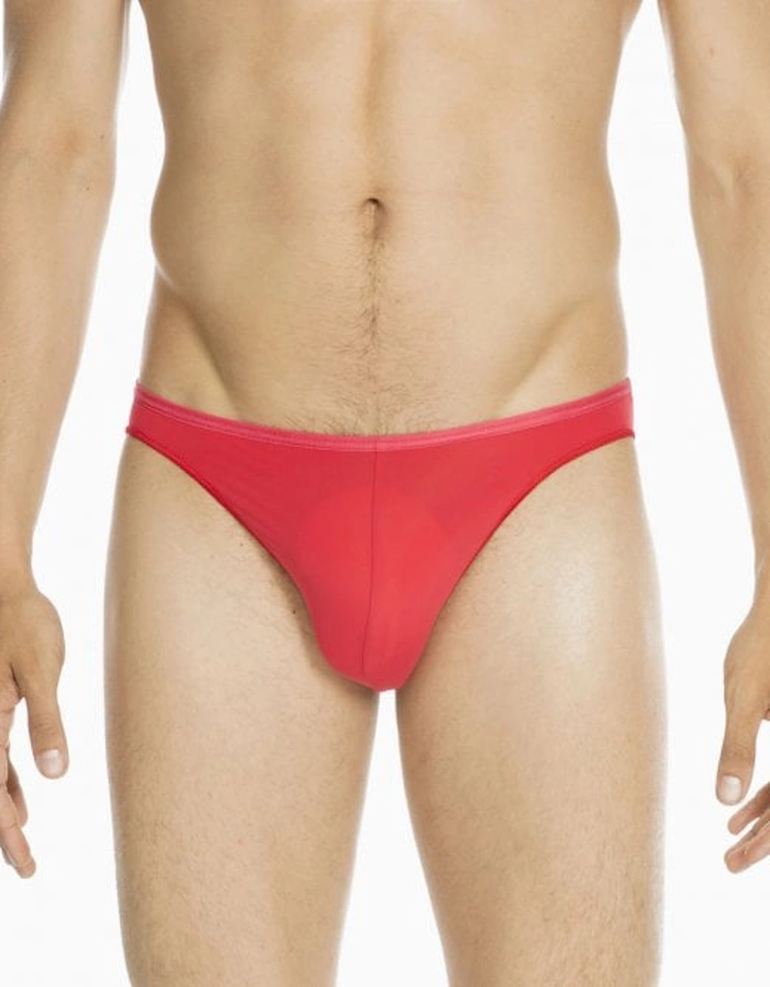  Men's Plume Micro Brief, Red - Size: 38/39/32